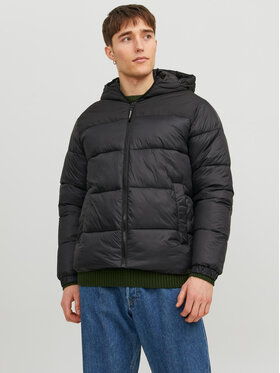 Jack&Jones Jack&Jones Vatovaná bunda 12235859 Černá Regular Fit