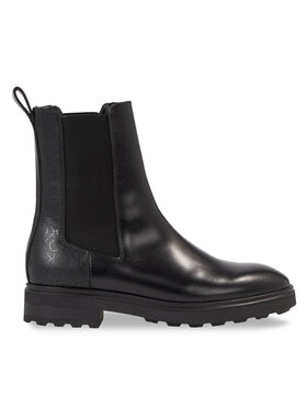 Calvin Klein Calvin Klein Členková obuv s elastickým prvkom Cleat Chelsea Boot - Epi Mn Mx HW0HW01699 Čierna