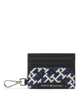 Tommy Hilfiger Tommy Hilfiger Etui na karty kredytowe Th Monogram Cc Holder AM0AM11113 Granatowy