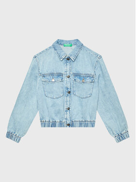 United Colors Of Benetton United Colors Of Benetton Дънково яке 25HHCN02E Син Regular Fit