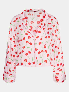 Hunkemöller Hunkemöller Pidžaamasärk 205059 Roosa Relaxed Fit