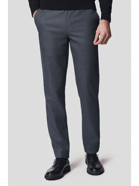 Lancerto Lancerto Spodnie materiałowe Basilio SP131224000004 Szary Slim Fit
