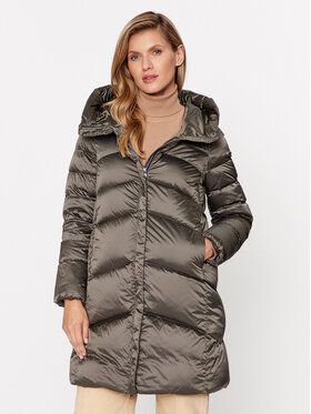 Geox Geox Пухено яке Adrya W3626G T2566F 1592 Сив Regular Fit