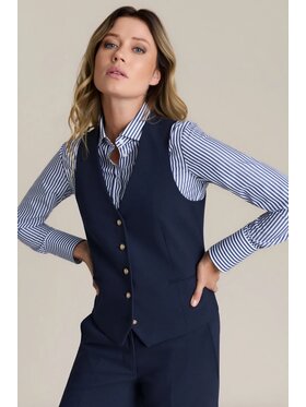 Lancerto Lancerto Kamizelka Antonella KA073126000013 Granatowy Regular Fit