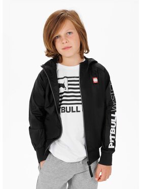 PITBULL PITBULL Kurtka przejściowa Kurtka Czarny Regular Fit