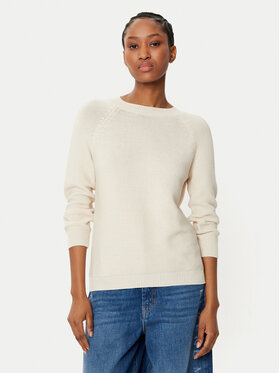 Weekend Max Mara Weekend Max Mara Sweter Linz 2515361161 Écru Relaxed Fit