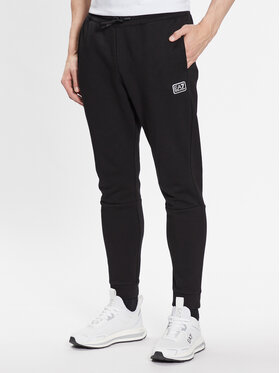 EA7 Emporio Armani EA7 Emporio Armani Spodnie dresowe 3RPP62 PJ07Z 1200 Czarny Regular Fit