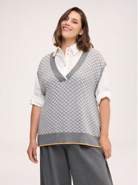 Fiorella Rubino Fiorella Rubino Maglione M296L008578N0S3 Grigio Over Fit