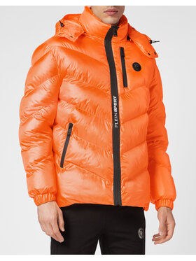 Plein Sport Plein Sport Giubbotto invernale 53 Arancione Regular Fit
