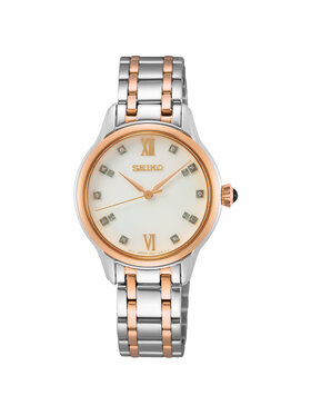 Seiko Seiko Ρολόι SRZ542P1 Ροζ χρυσό