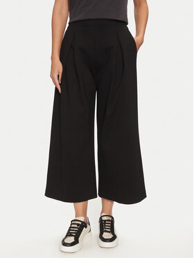 Deha Deha Kulot D12676 Crna Loose Fit