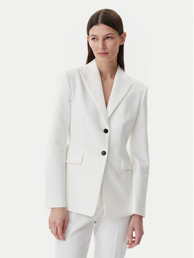 HUGO HUGO Marynarka Asmalla 50540787 Biały Slim Fit
