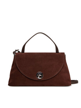 Coccinelle Coccinelle Ročna torba Toc Coccinellenikla Suede Bim E1 TOC 18 01 01 Rjava