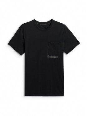 4F 4F T-Shirt CITY Czarny Regular Fit
