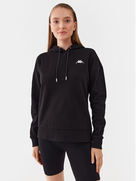 Kappa Kappa Суитшърт 710067 Черен Regular Fit