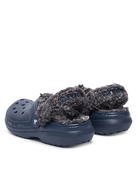 Crocs Crocs Шльопанці Classic Fleece Lined Clog Quartz 211396 Cиній