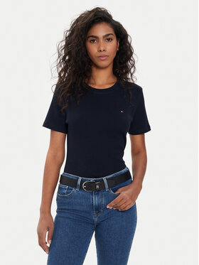 Tommy Hilfiger Tommy Hilfiger T-shirt New Cody WW0WW40587 Plava Slim Fit