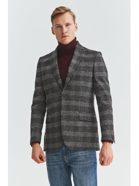 Pako Lorente Pako Lorente Marynarka P21WP-3X-067 Szary Slim Fit