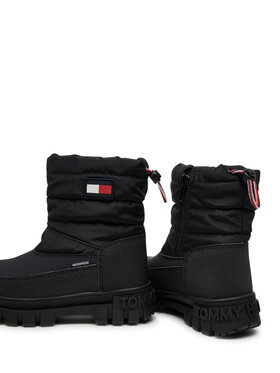 Tommy Hilfiger Škornji Za Sneg Fur Boot T3X5-33715-1695 M Črna