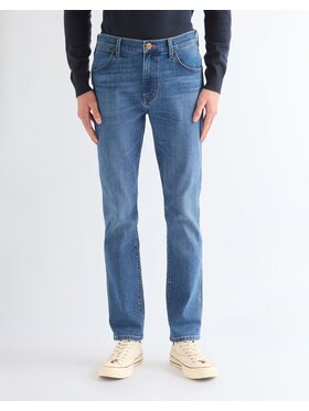 Wrangler Wrangler Jeansy LARSTON Niebieski Slim Fit