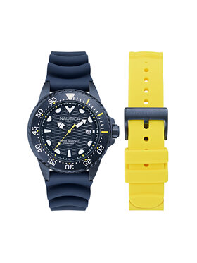 Nautica Nautica Годинник Sporty SET NAPSDS506 Cиній
