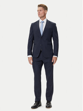 BOSS BOSS Костюм C-Huge 50551777 Тъмносин Slim Fit