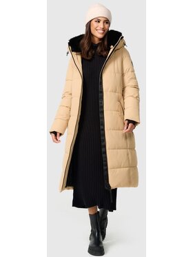 Marikoo Marikoo Kurtka zimowa Zuraraa Beżowy Casual Fit