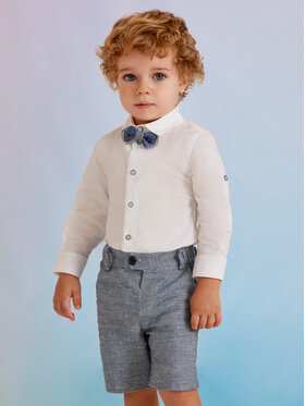 Abel & Lula Abel & Lula Set cămașă și șorturi din material textil 5227 Colorat Regular Fit