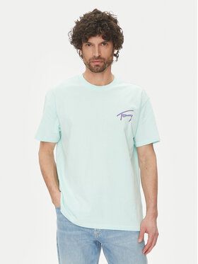 Tommy Jeans Tommy Jeans Тишърт Faded Graphic DM0DM20768 Зелен Relaxed Fit