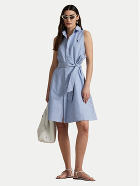 Polo Ralph Lauren Polo Ralph Lauren Hemdkleid 211906437006 Blau Regular Fit