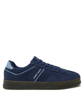 Tommy Jeans Tommy Jeans Sneakersy The Greenwich Suede EN0EN02696 Tmavomodrá