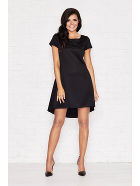 Infinite You Infinite You Sukienka letnia M003 Czarny Basic Fit