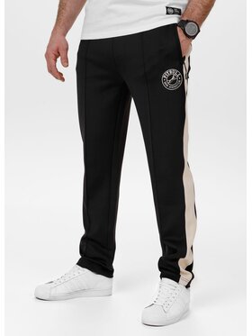 PITBULL PITBULL Spodnie dresowe Oldschool SAN DIEGO CA Czarny Regular Fit