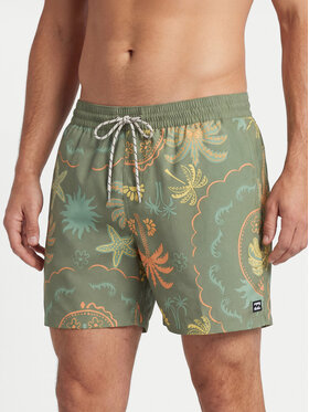 Billabong Billabong Plavecké šortky EBYJV00159 Zelená Regular Fit
