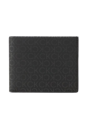 Calvin Klein Calvin Klein Veľká pánska peňaženka Uv Mono Bifold 5Cc W/Cion K50K509762 Čierna