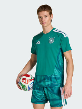 adidas adidas Koszulka techniczna 162112 Zielony Slim Fit