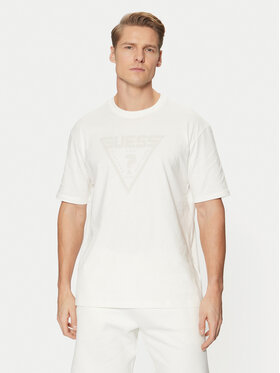 Guess Guess T-krekls Z4BI02 I3Z14 Balts Overshirt Fit