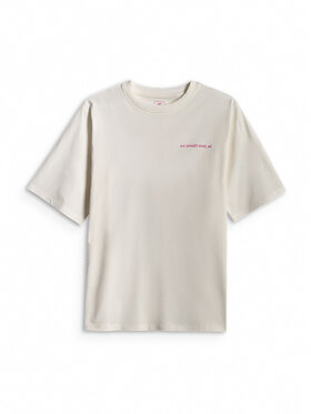 4F 4F T-Shirt ESSENTIAL 3 Biały Loose Fit