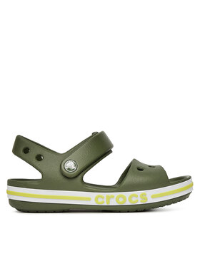 Crocs Crocs Sandały BAYABAND SANDAL T 211055-309 Zielony