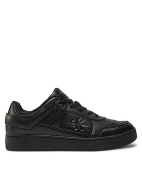 Calvin Klein Jeans Calvin Klein Jeans Сникърси Basket Cup Low Laceup Tumbled YM0YM01150 Черен