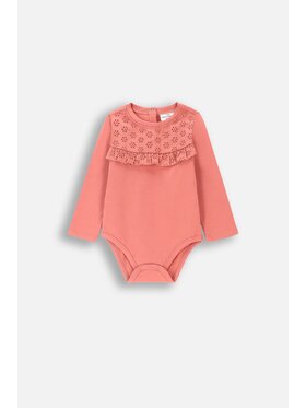 Coccodrillo Coccodrillo Body dziecięce ZC4112103FGN-007 Różowy Regular Fit