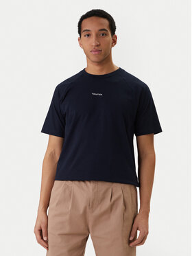 Nautica Nautica T-Shirt NCC04498 Granatowy Regular Fit