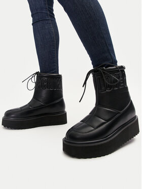 LOVE MOSCHINO LOVE MOSCHINO Боти JA24266I0LIE0000 Черен