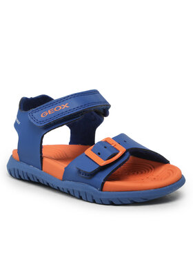 Geox Sandale J Sandal Fusbetto Bo J35HMA000BCC0685 M Tamnoplava