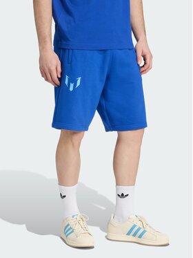 adidas adidas Szorty sportowe Messi Niebieski jasny Regular Fit