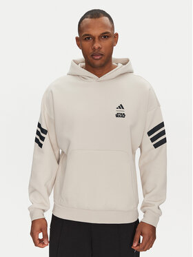 adidas adidas Bluză Star Wars The Mandalorian™ JI5719 Bej Regular Fit
