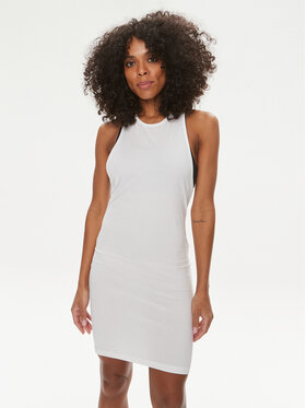 Calvin Klein Swimwear Calvin Klein Swimwear Vestito da spiaggia KW0KW02480 Bianco Regular Fit
