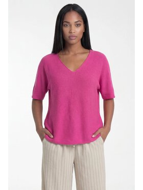 FIGL FIGL Svetr M1319 Světle fialová Regular Fit