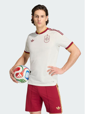 adidas adidas Koszulka techniczna 165831 Biały Slim Fit