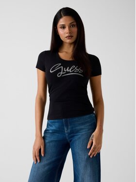 Guess Guess T-krekls 180524 Melns Classic Fit